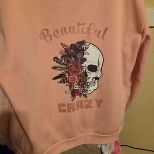 Beautiful Crazy Women's Peach Top